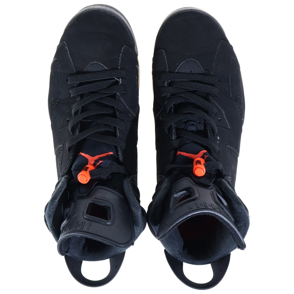 NIKE(ナイキ) AIR JORDAN INFRARED エアジョーダン 6 インフラレッド ハイカットスニーカー ブラック/レッド US10/28cm 384664-060