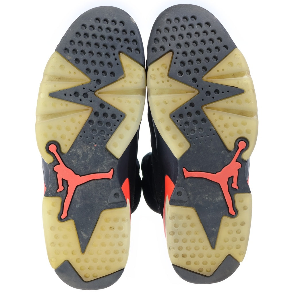 NIKE(ナイキ) AIR JORDAN INFRARED エアジョーダン 6 インフラレッド ハイカットスニーカー ブラック/レッド US10/28cm 384664-060