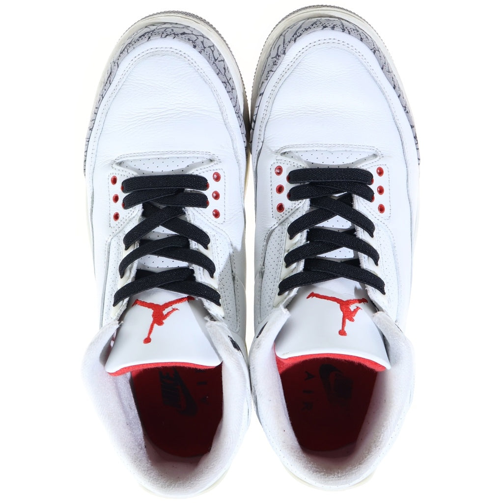 NIKE(ナイキ) AIR JORDAN White Cement Reimagined エアジョーダン 3 ホワイトセメント US10.5/28.5cm DN3707-100