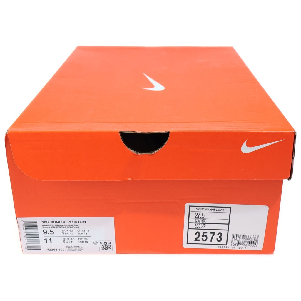 NIKE(ナイキ) VOMERO PLUS REVERSE SWOOSH ボメロ プラス リバーススウッシュ ローカットスニーカー ホワイト US9.5/27.5cm IH2268-100