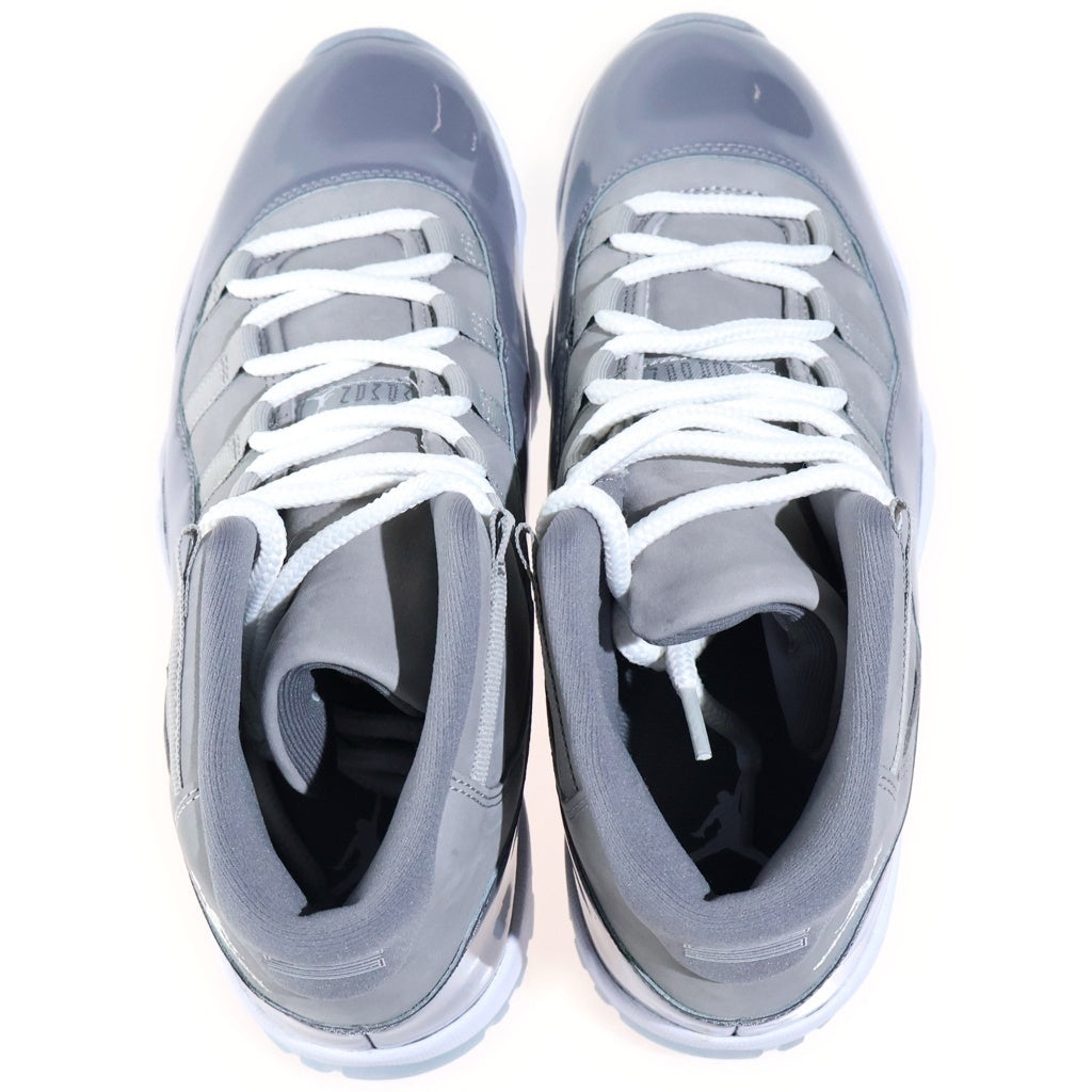 NIKE(ナイキ) AIR JORDAN 11 RETRO COOL GREY エアジョーダン11 レトロ クールグレー ハイカットスニーカー グレー US10/28cm CT8012-005