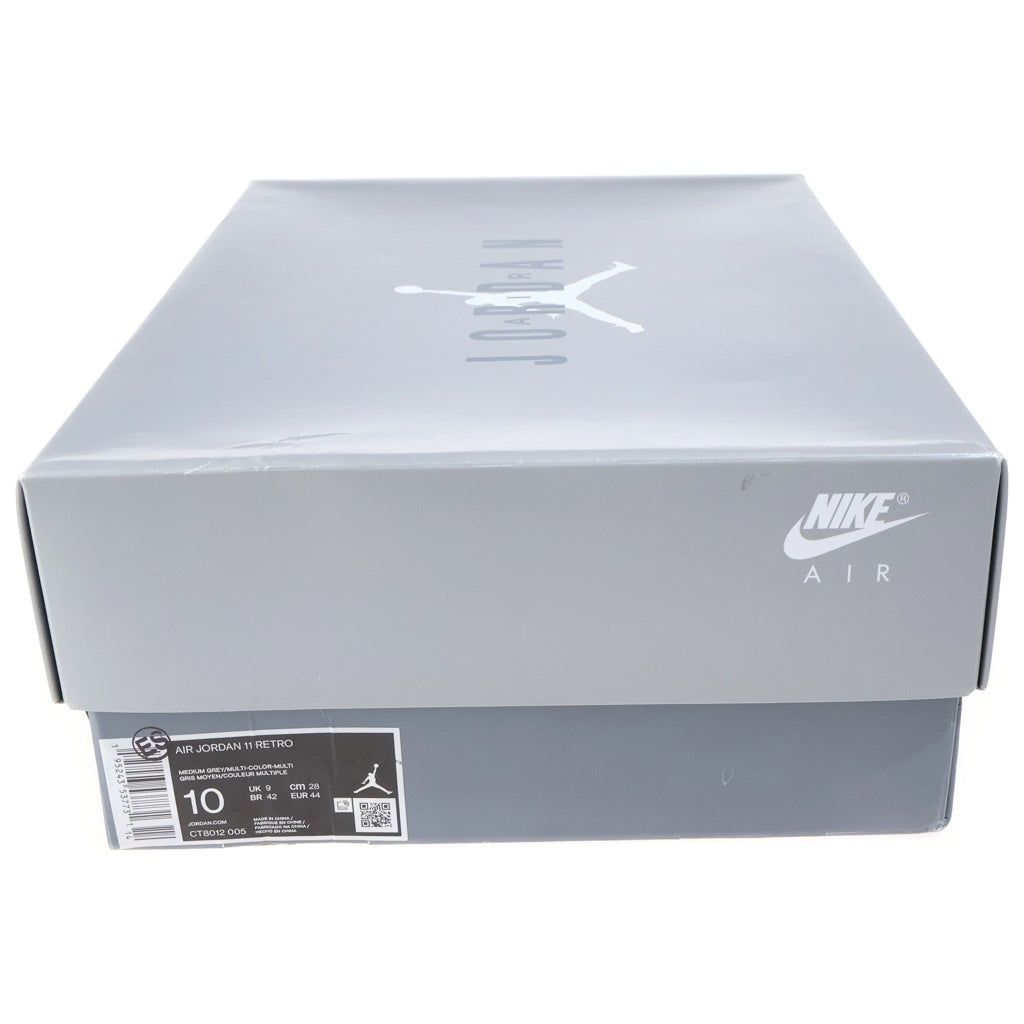 NIKE(ナイキ) AIR JORDAN 11 RETRO COOL GREY エアジョーダン11 レトロ クールグレー ハイカットスニーカー グレー US10/28cm CT8012-005