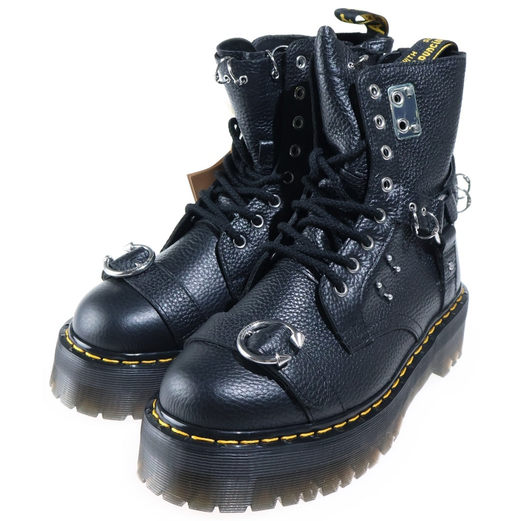 Dr.Martens(ドクターマーチン) JADON HARDWARE 8-EYE BOOTS ジェイドン ハードウェア 8ホール ハイカットブーツ ブラック 31437001