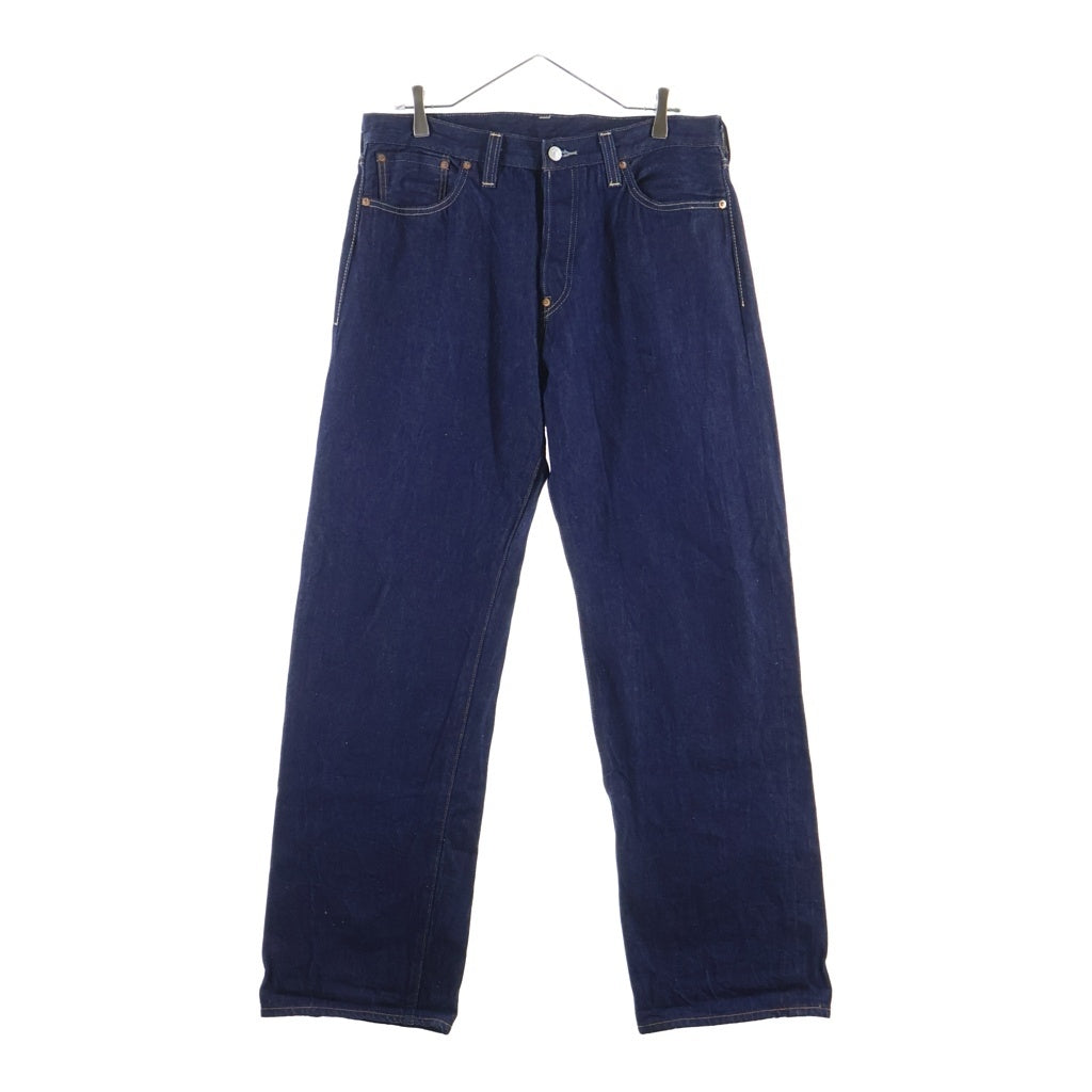 Levi's(リーバイス) 501XX 1937年復刻モデル カイハラ赤耳デニム ボタンフライ リジット セルビッチ ストレートデニムパンツ インディゴ PC9-37501-0018