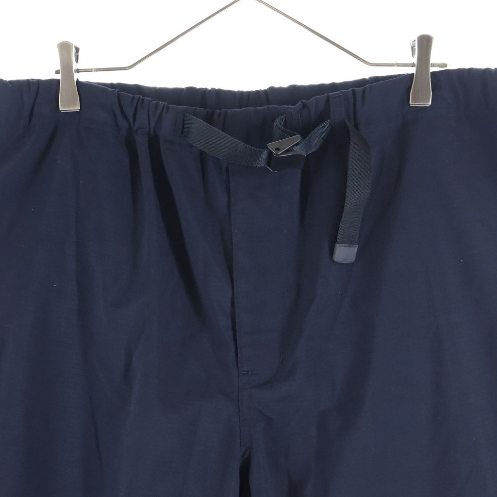 The Ennoy Professional(エンノイプロフェッショナル) 24SS WOOL BLEND RIP STOP EASY PANTS ウールブレンド リップストップイージーパンツ ネイビー SS24BRENPT04LP