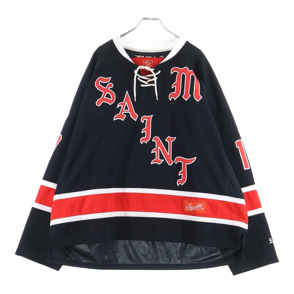 SAINT MICHAEL(セントマイケル) 23SS LS TEE GAMESHIRT ホッケーゲーム