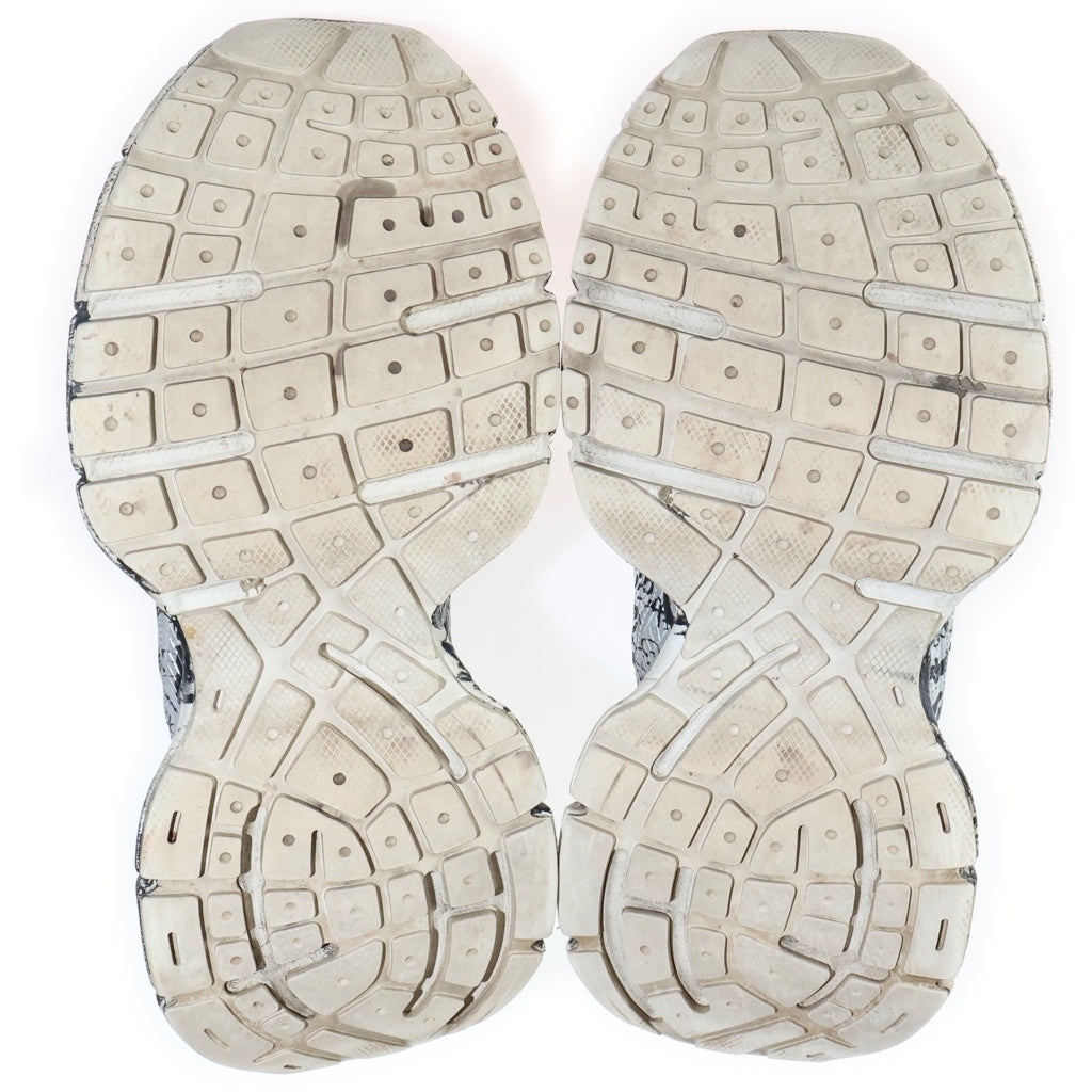 BALENCIAGA(バレンシアガ) 3XL SNEAKERS GRAFFITI グラフィティペイント ローカットスニーカー ホワイト/ブラック 734734