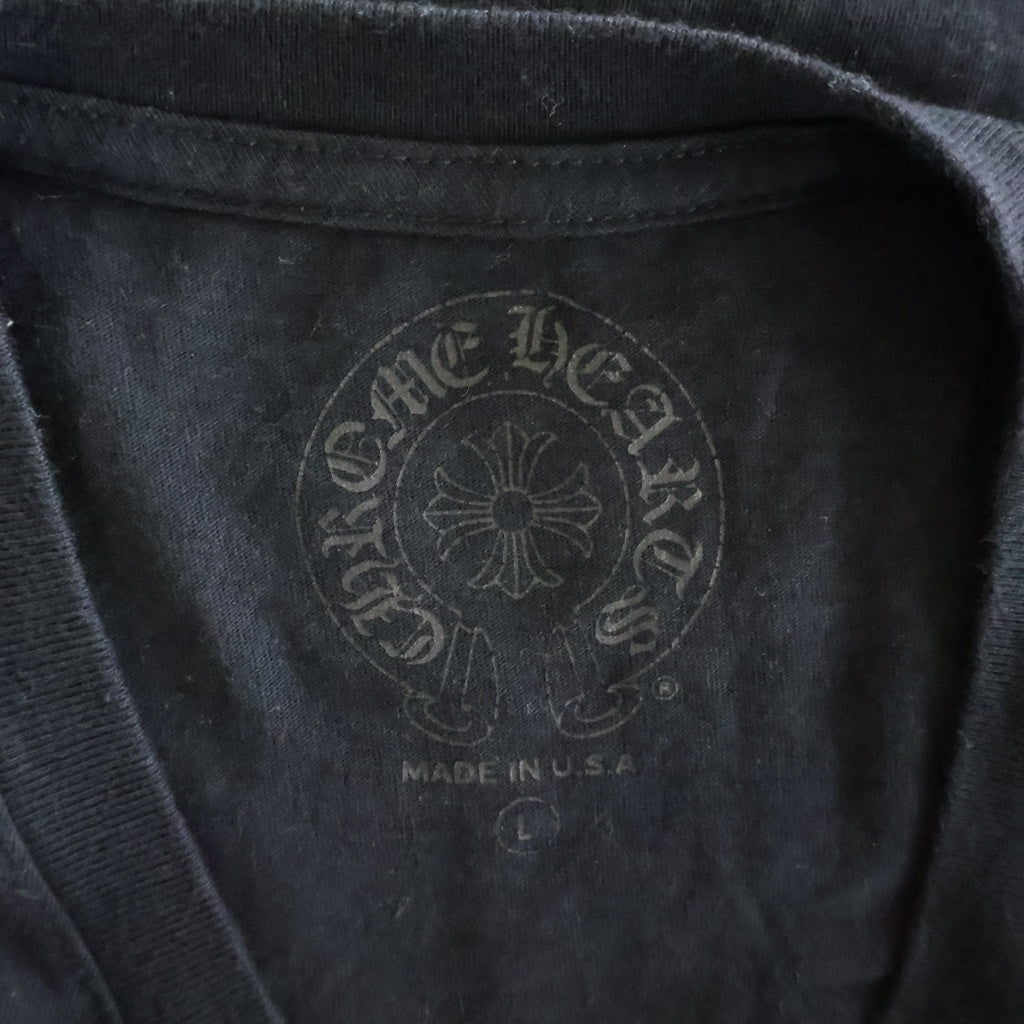CHROME HEARTS(クロムハーツ) FOTI S/S TEE フォティ ナスカル プリントTシャツ 半袖クルーネックカットソー ブラック