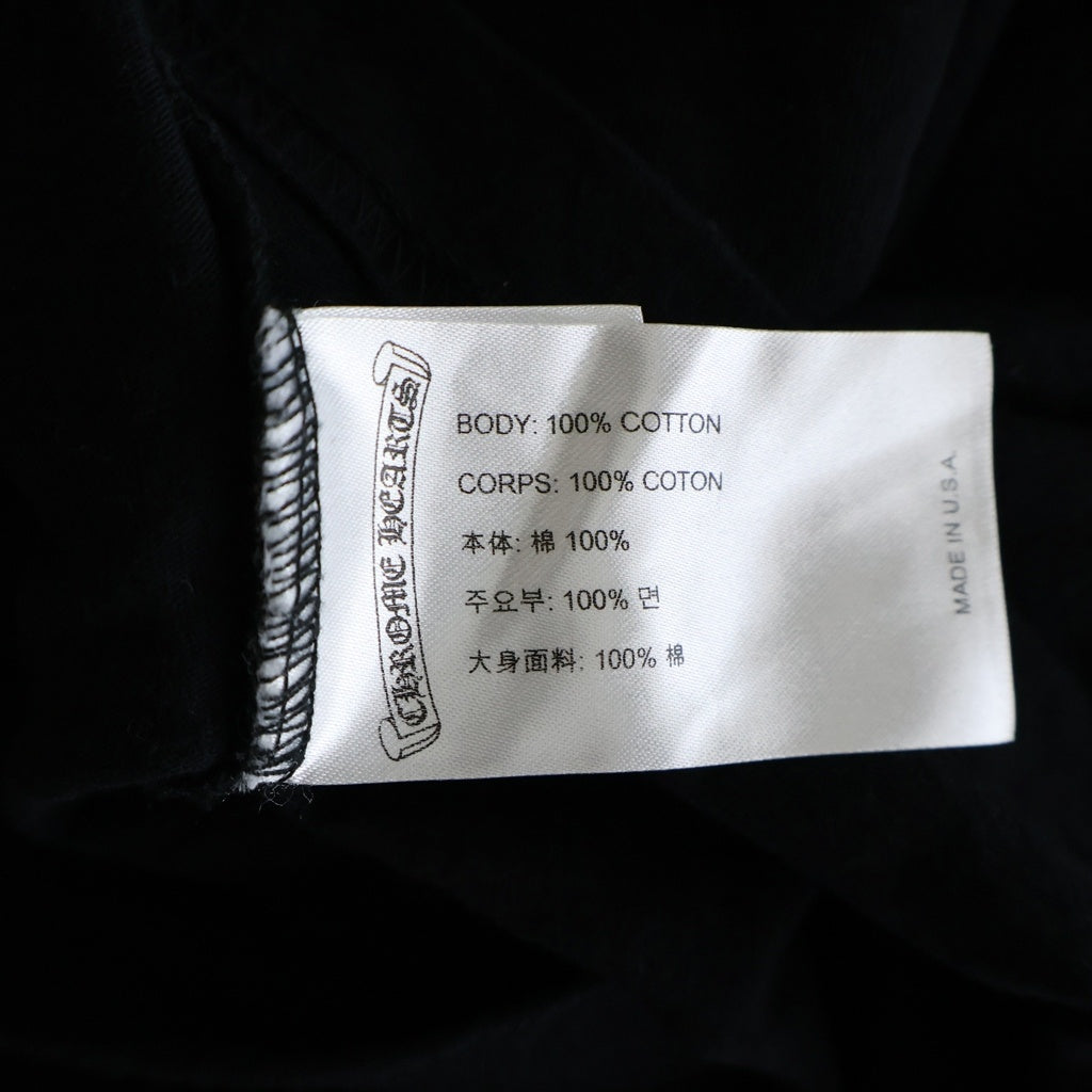 CHROME HEARTS(クロムハーツ) FOTI S/S TEE フォティ ナスカル プリントTシャツ 半袖クルーネックカットソー ブラック