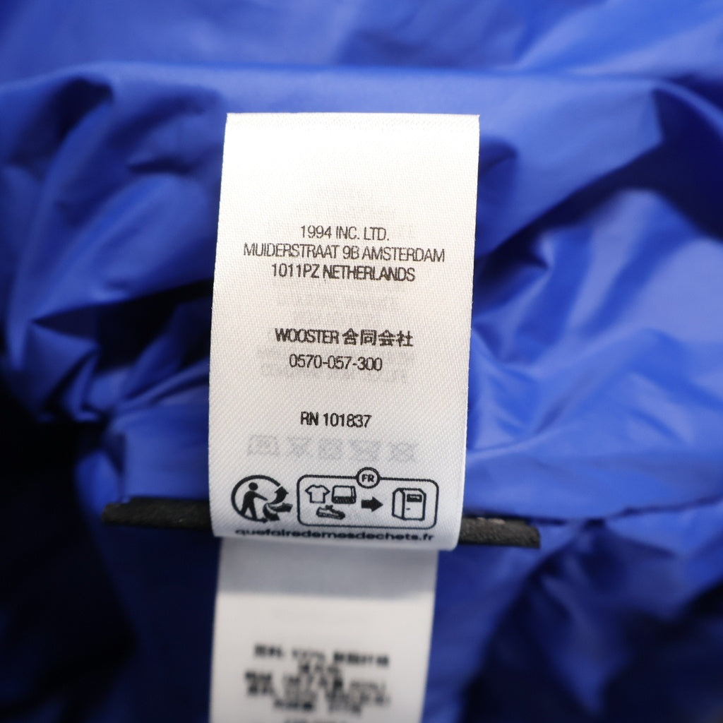 SUPREME(シュプリーム) 23AW Micro Down Half Zip Hooded Pullover マイクロダウン ハーフジップ プルオーバーフーデッドダウンジャケット ブルー