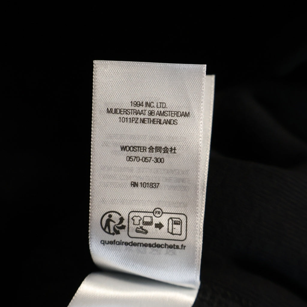 SUPREME(シュプリーム) 25SS Reverse Hooded Sweatshirt リバース ロゴプリント フーデッドスウェットシャツ パーカー ブラック