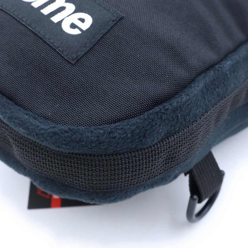 SUPREME(シュプリーム) 24AW Polartec Sling Bag ポーラーテック フリース スリング ショルダーバッグ ブラック