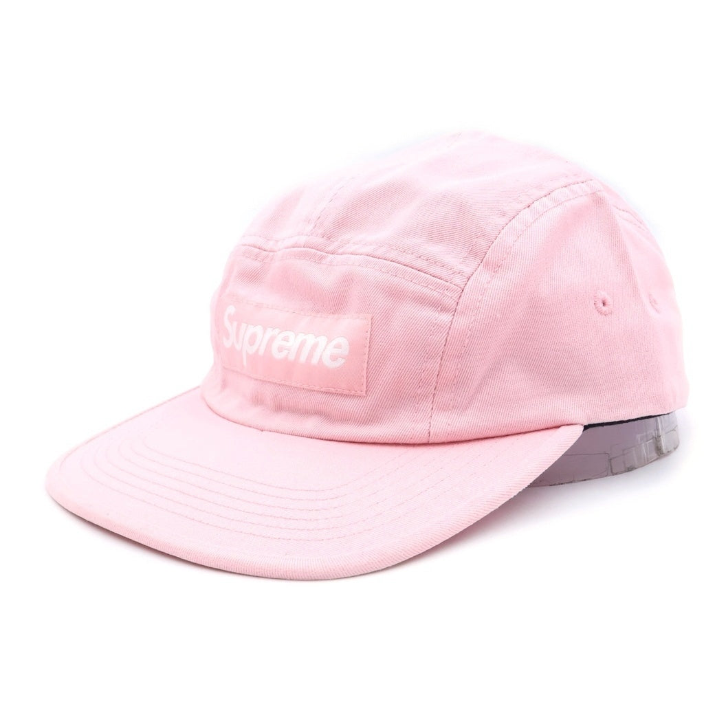 SUPREME(シュプリーム) 25AW Washed Chino Twill Camp Cap ウォッシュドチノ ツイルキャンプキャップ 帽子 ピンク