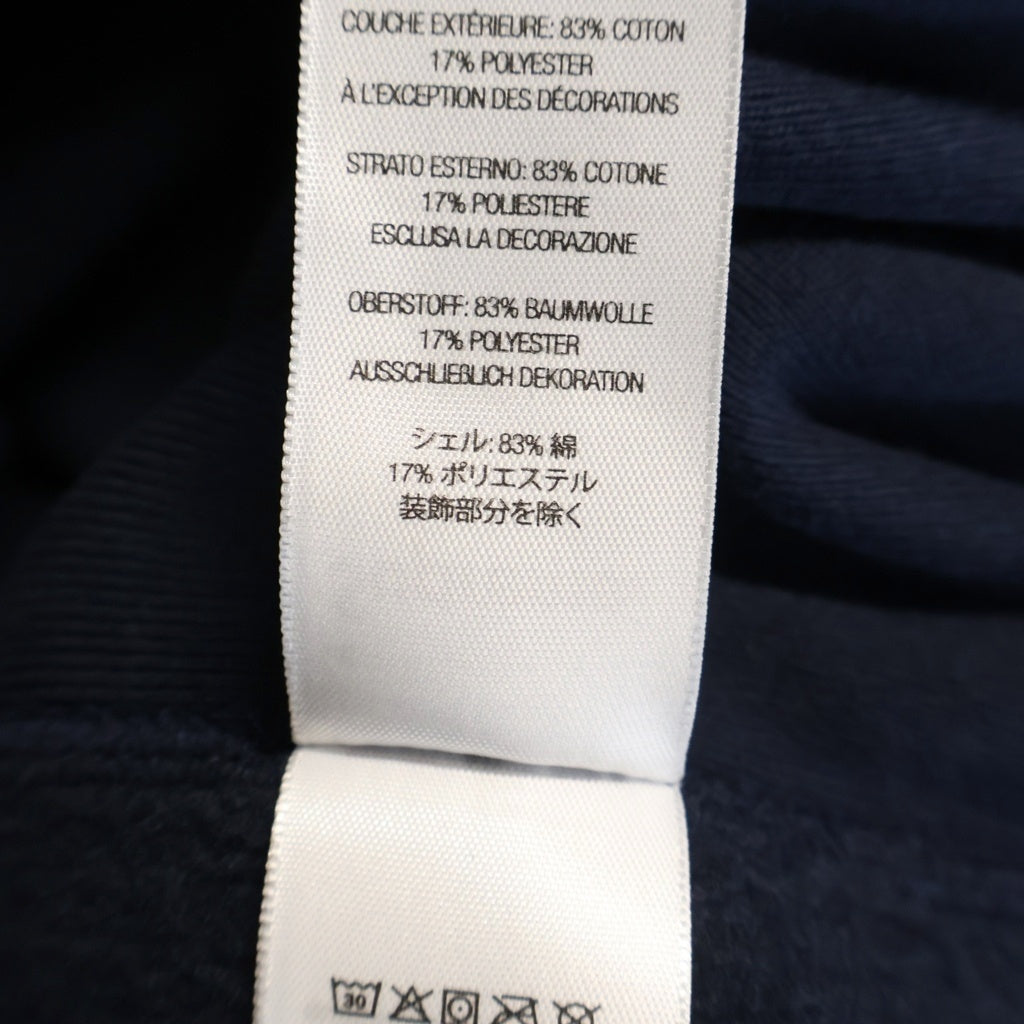 SUPREME(シュプリーム) 25SS Reverse Hooded Sweatshirt リバース ロゴプリント フーデッドスウェットシャツ パーカー ネイビー