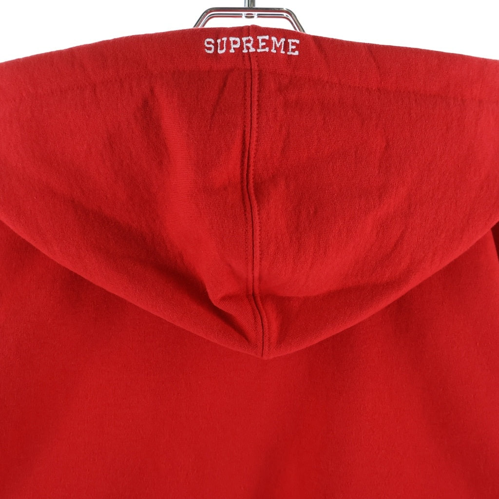 SUPREME(シュプリーム) 23AW S Logo Zip Up Hooded Sweatshirt Sロゴ ジップアップ フーデッドスウェットシャツ パーカー レッド
