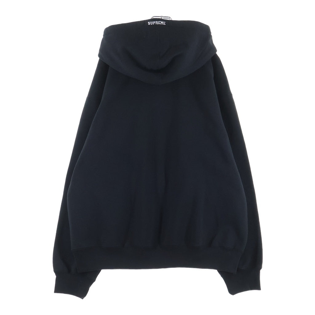 SUPREME(シュプリーム) 23AW S Logo Zip Up Hooded Sweatshirt Sロゴ ジップアップ フーデッドスウェットシャツ パーカー ブラック