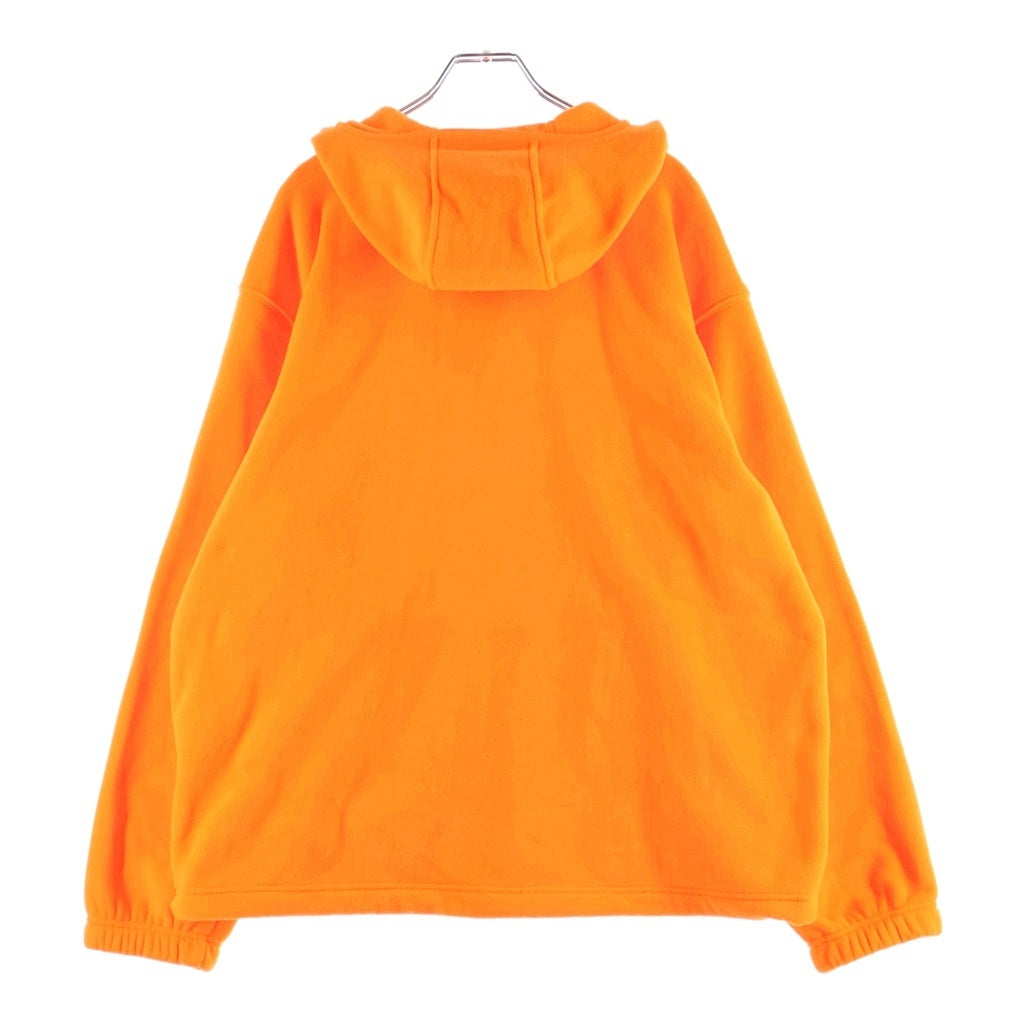 SUPREME(シュプリーム) 24AW Polartec Facemask Half Zip Hooded Sweatshirt ポーラーテック フェイスマスク フリース ハーフジップフーデッドスウェットシャツ パーカー オレンジ