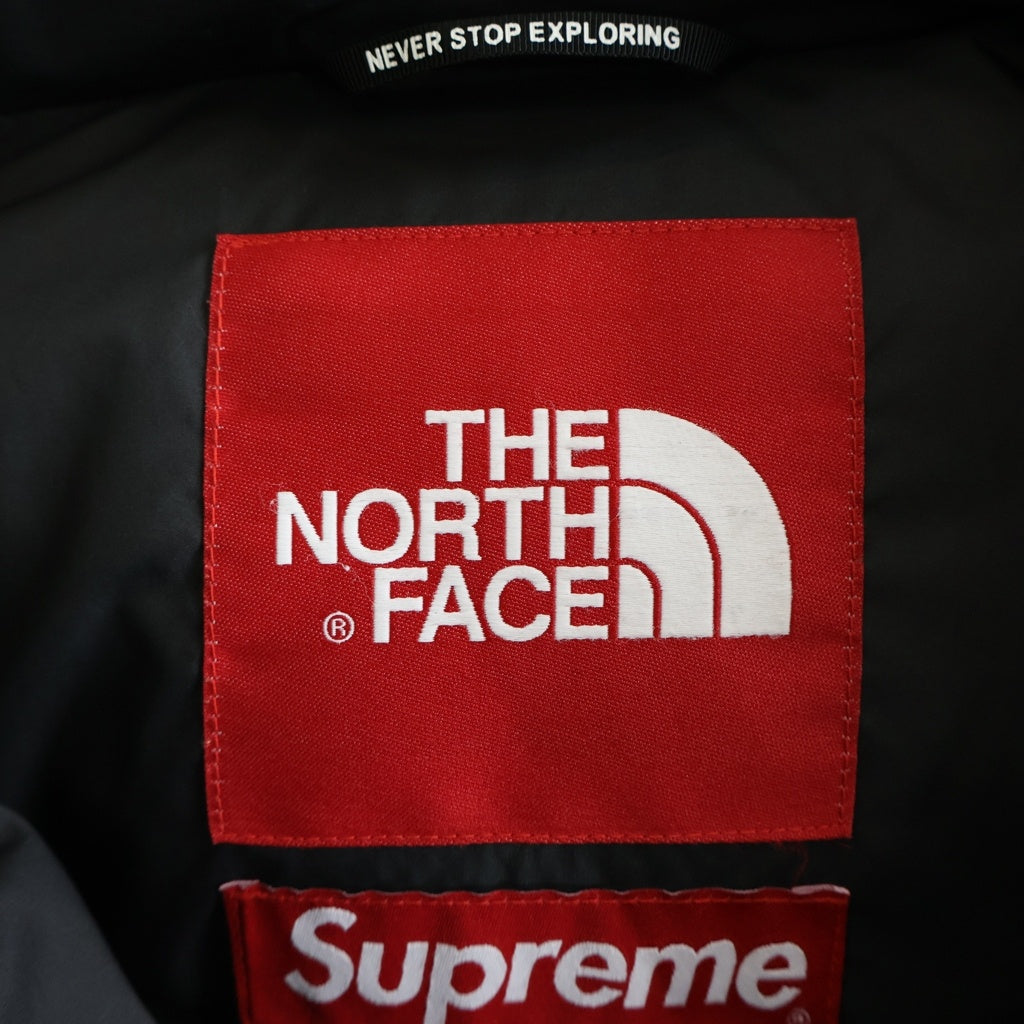 SUPREME(シュプリーム) 19AW ×THE NORTH FACE Statue of Liberty Baltoro Jacket スタチューオブリバティ 自由の女神 バルトロ ダウンジャケット ブラック/ブルー ND91901I