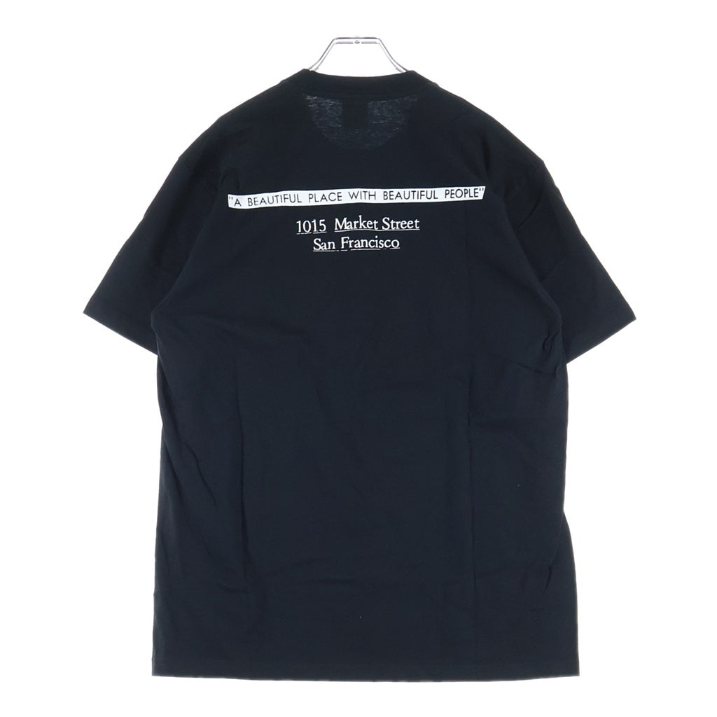 SUPREME(シュプリーム) 19AW San Francisco Box Logo Tee サンフランシスコ ボックスロゴ クルーネック半袖Tシャツ カットソー ブラック