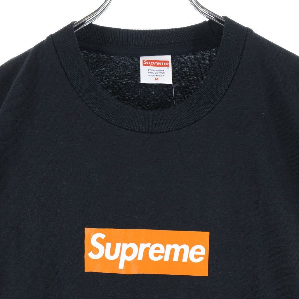 SUPREME(シュプリーム) 19AW San Francisco Box Logo Tee サンフランシスコ ボックスロゴ クルーネック半袖Tシャツ カットソー ブラック
