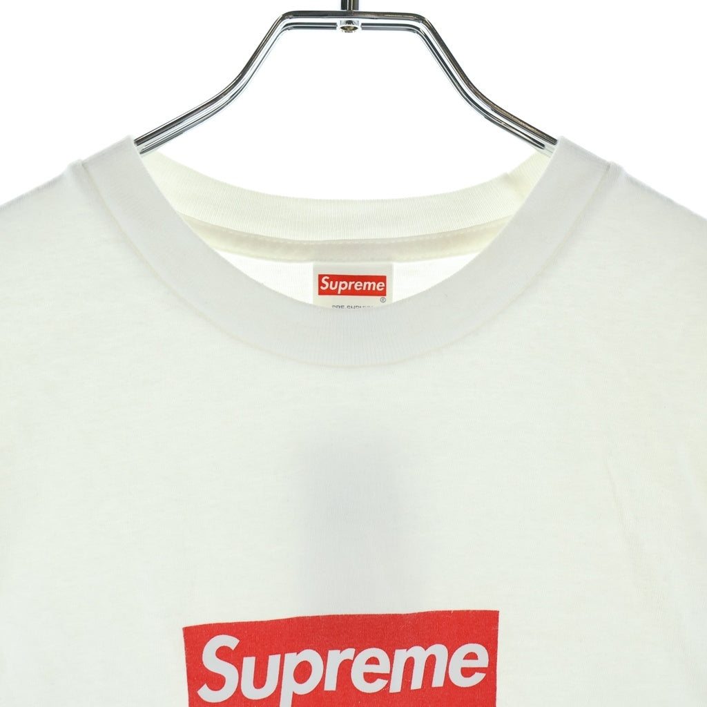 SUPREME(シュプリーム) 20AW Box Logo L/S Tee ボックスロゴ クルーネック長袖Tシャツ ロングスリーブカットソー ホワイト