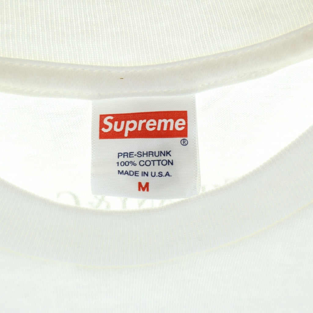 SUPREME(シュプリーム) 21AW ×TIFFANY & Co. Box Logo Tee ティファニー ボックスロゴ クルーネック半袖Tシャツ カットソー ホワイト