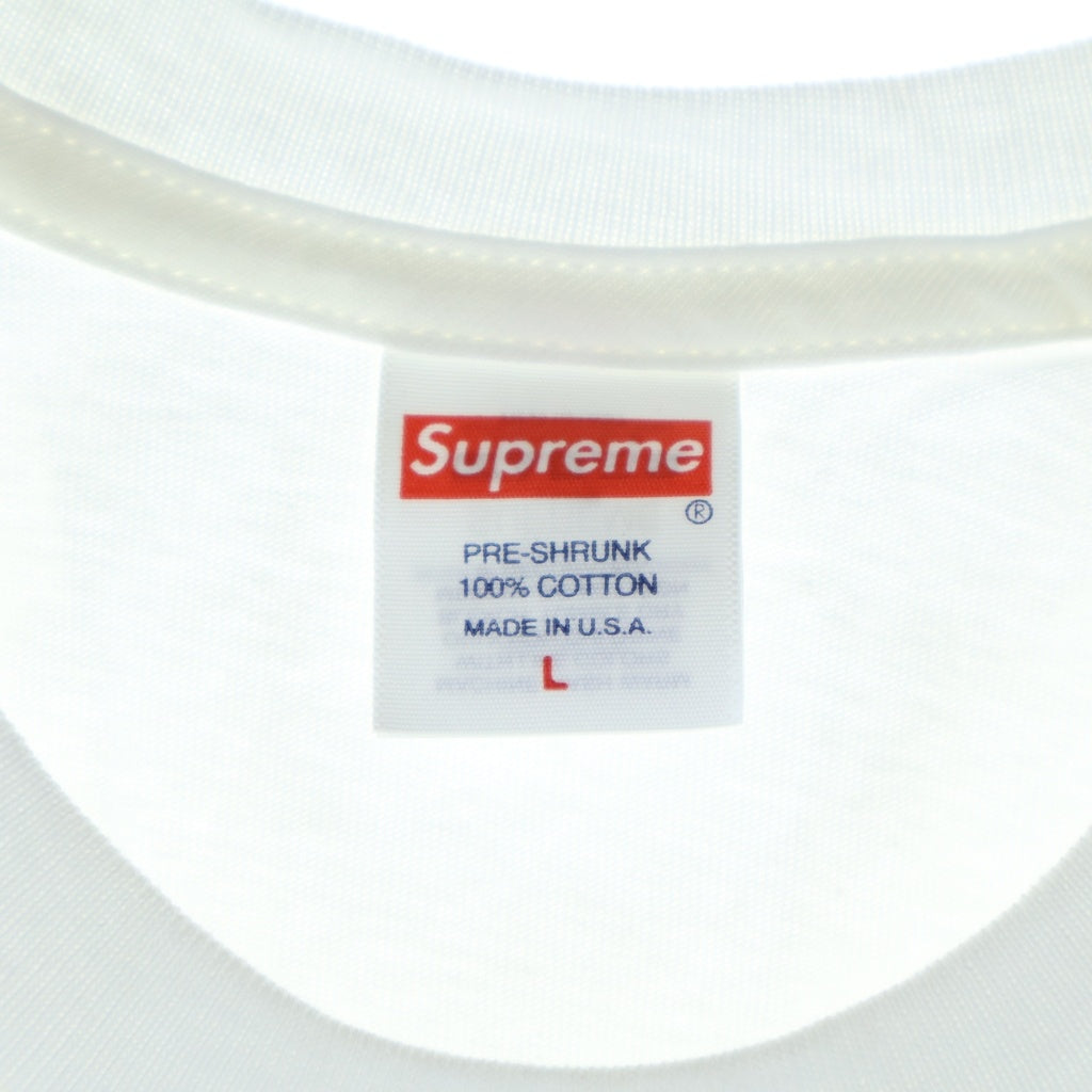 SUPREME(シュプリーム) 22AW Chicago Box Logo Tee シカゴ ボックスロゴ クルーネック半袖Tシャツ カットソー ホワイト