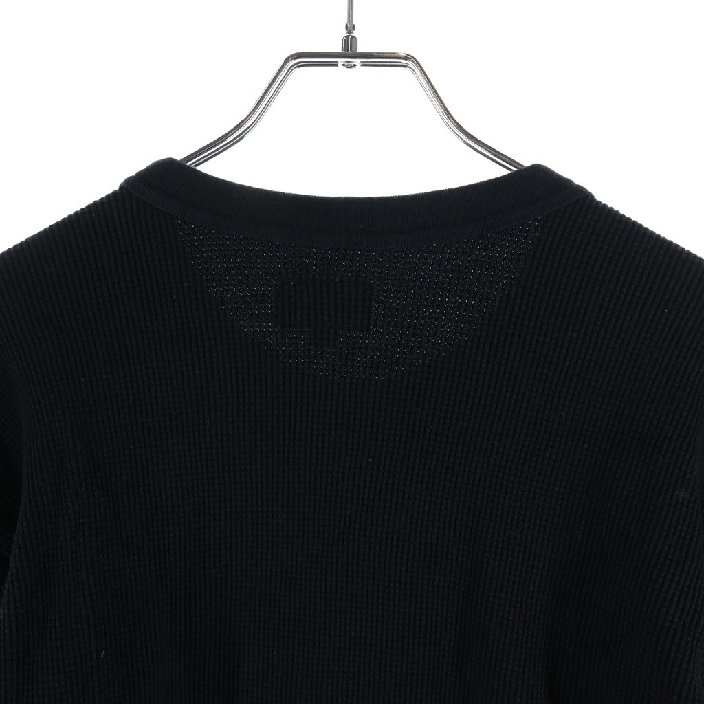 SUPREME(シュプリーム) 17AW Arc Logo L/S Thermal アーチロゴ サーマル長袖Tシャツ ロングスリーブカットソー ブラック