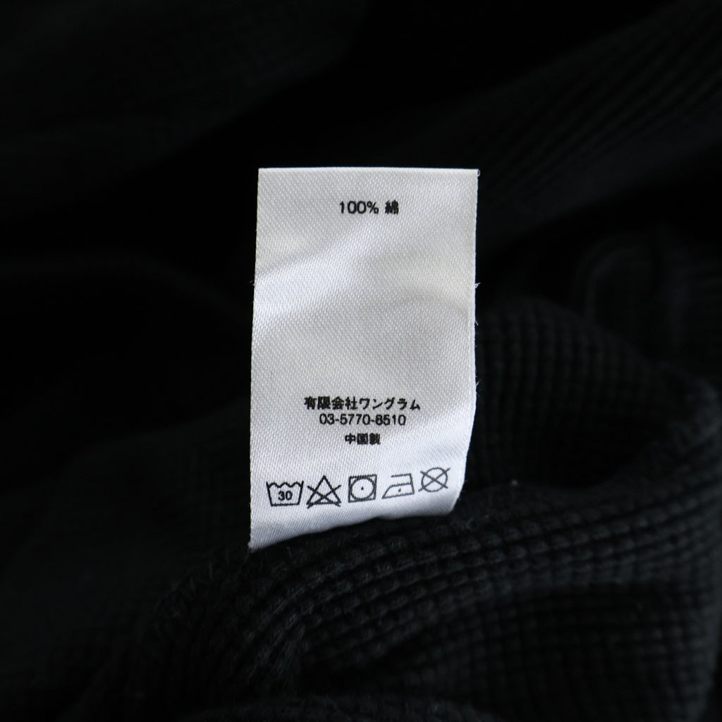 SUPREME(シュプリーム) 17AW Arc Logo L/S Thermal アーチロゴ サーマル長袖Tシャツ ロングスリーブカットソー ブラック
