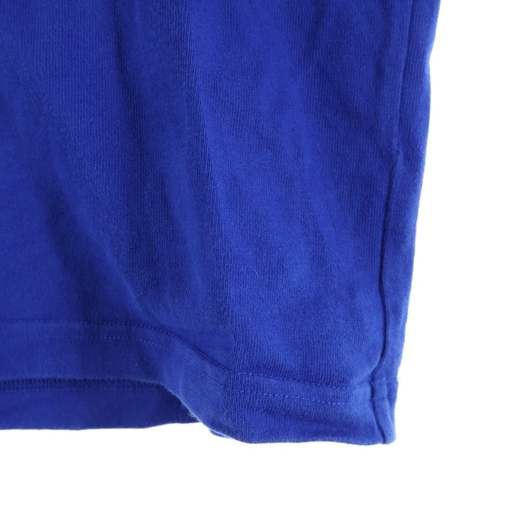 SUPREME(シュプリーム) 16SS S/S Rugby ロゴプリント 半袖ラガーシャツ ポロシャツ ブルー/レッド