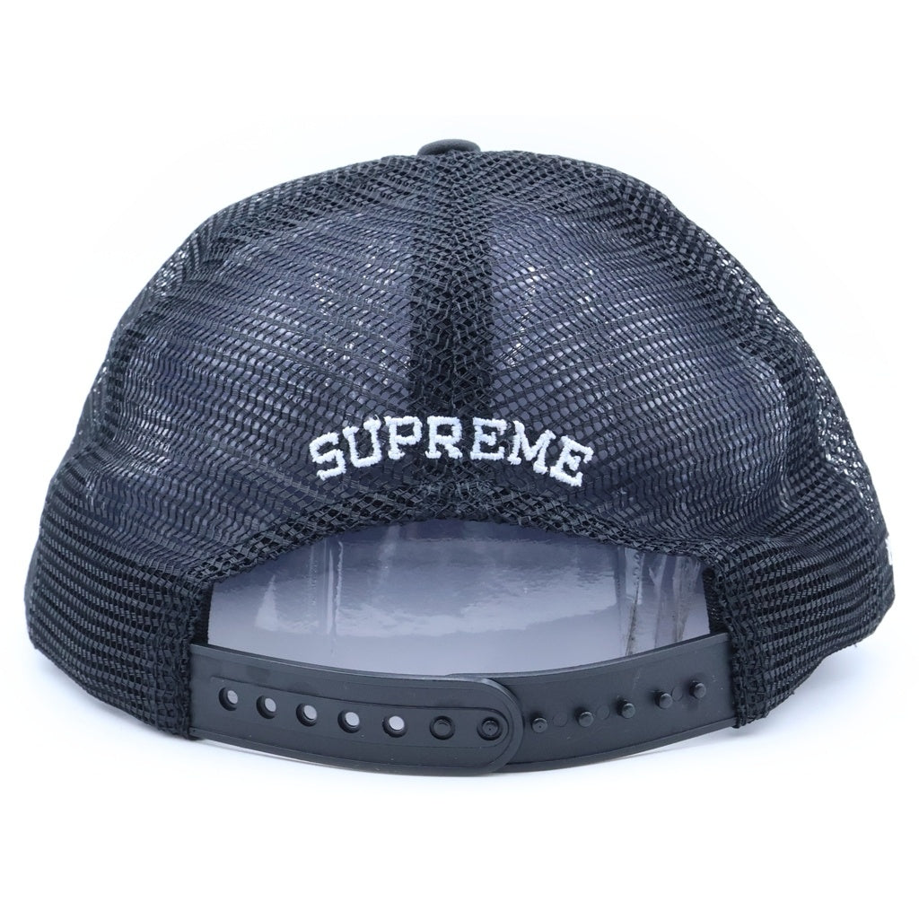 SUPREME(シュプリーム) 25AW xNumber (N)ine xMickey Mouse Mesh Back 5-Panel ナンバーナイン ミッキーマウス 5パネル メッシュベースボールキャップ ブラック