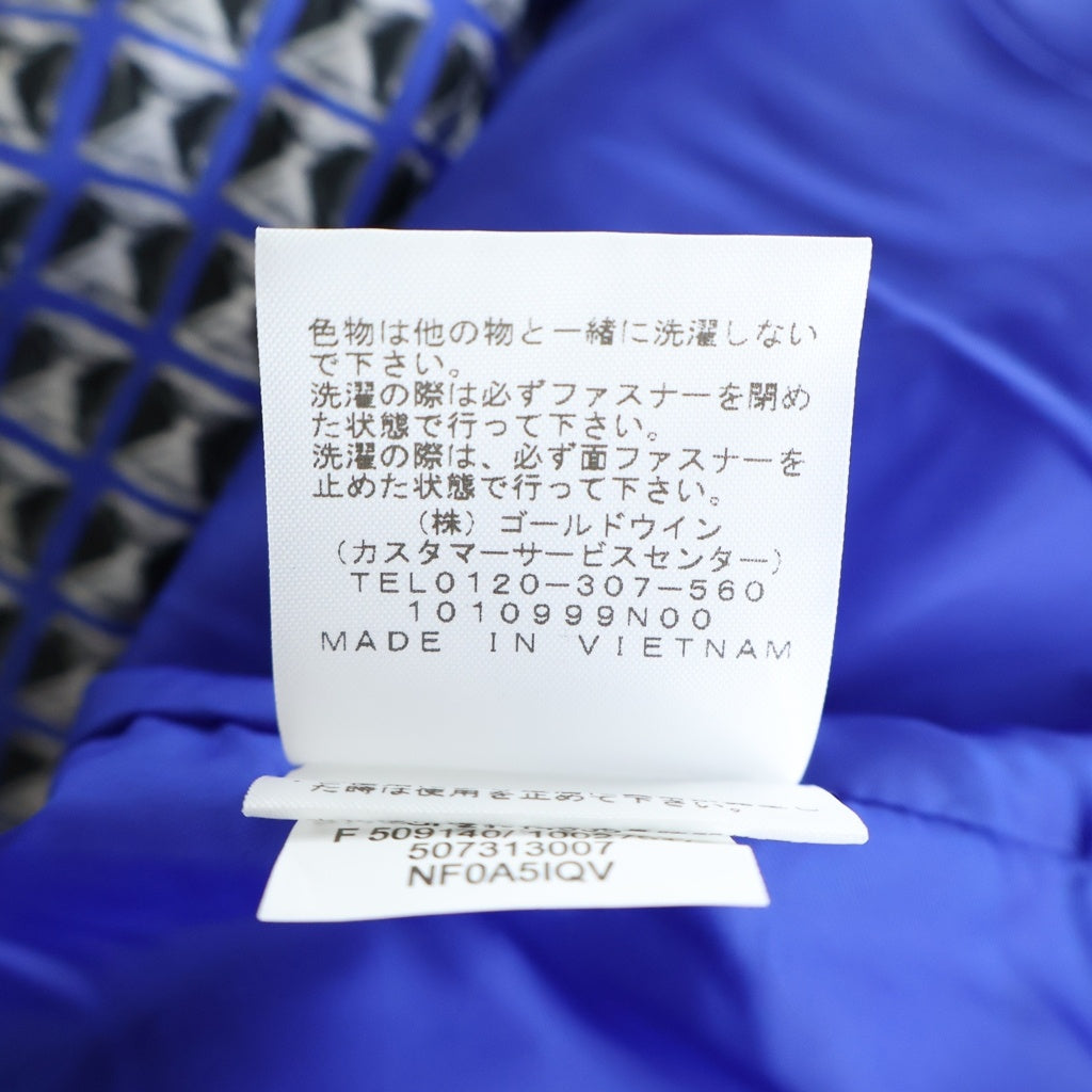 SUPREME(シュプリーム) 21SS ×THE NORTH FACE Studded Mountain Light Jacket ザノースフェイス スタッズ マウンテン ジップアップフーデッドナイロンジャケット ブラック/ブルー NP12103I