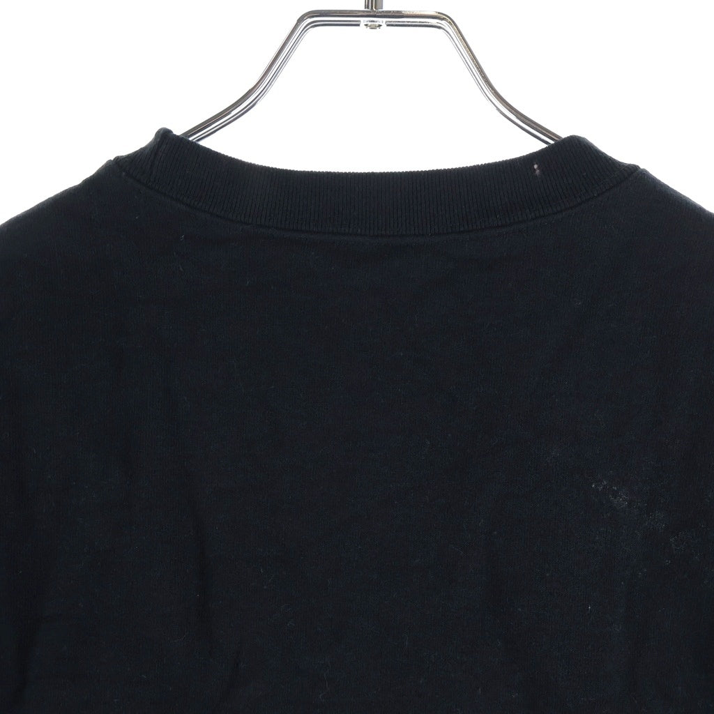 SUPREME(シュプリーム) 21AW ×WTAPS Crewneck Sweatshirt ダブルタップス ロゴプリント プルオーバークルーネックスウェットパーカー ブラック