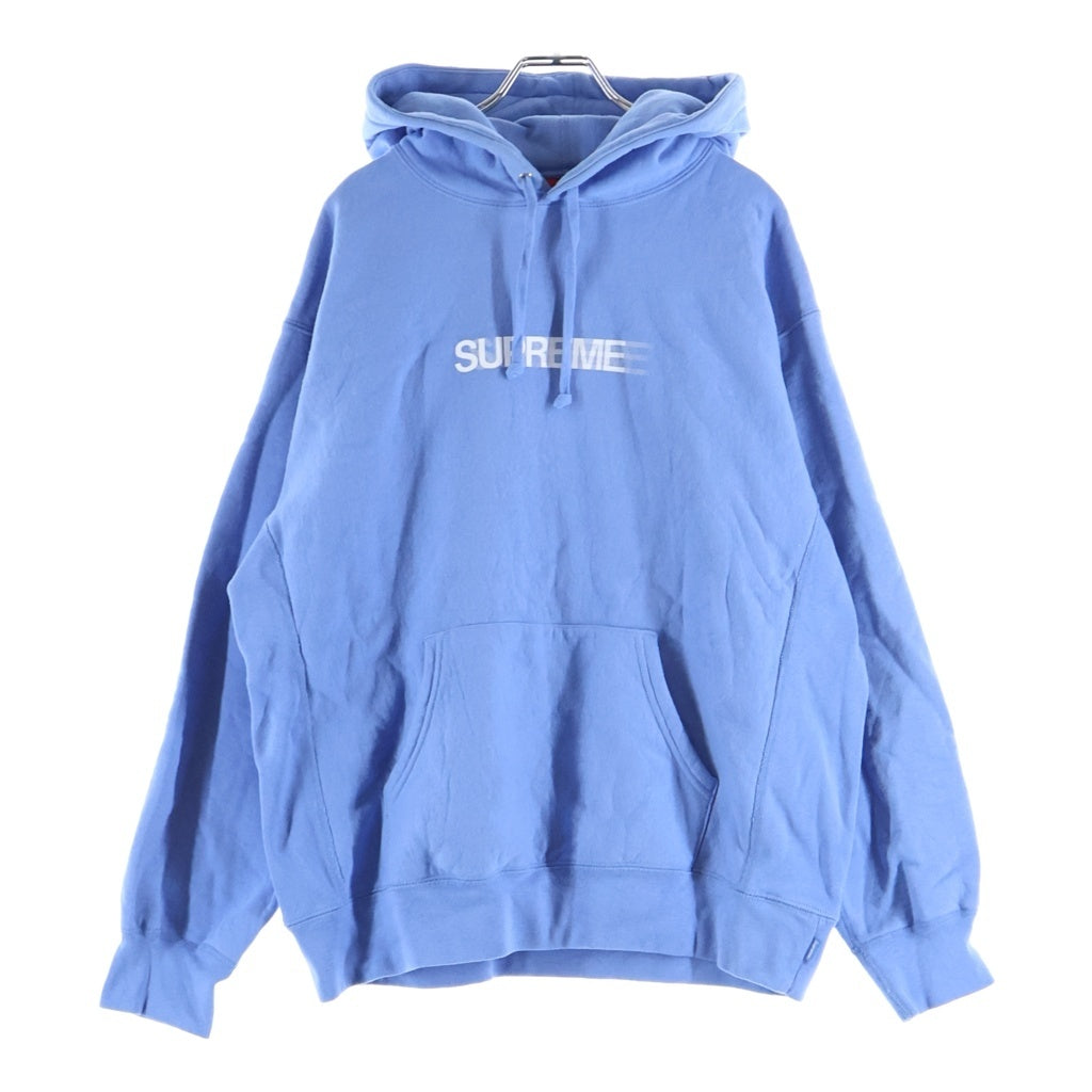 SUPREME(シュプリーム) 23SS Motion Logo Hooded Sweatshirt モーションロゴ プルオーバーフーデッドスウェットパーカー ブルー