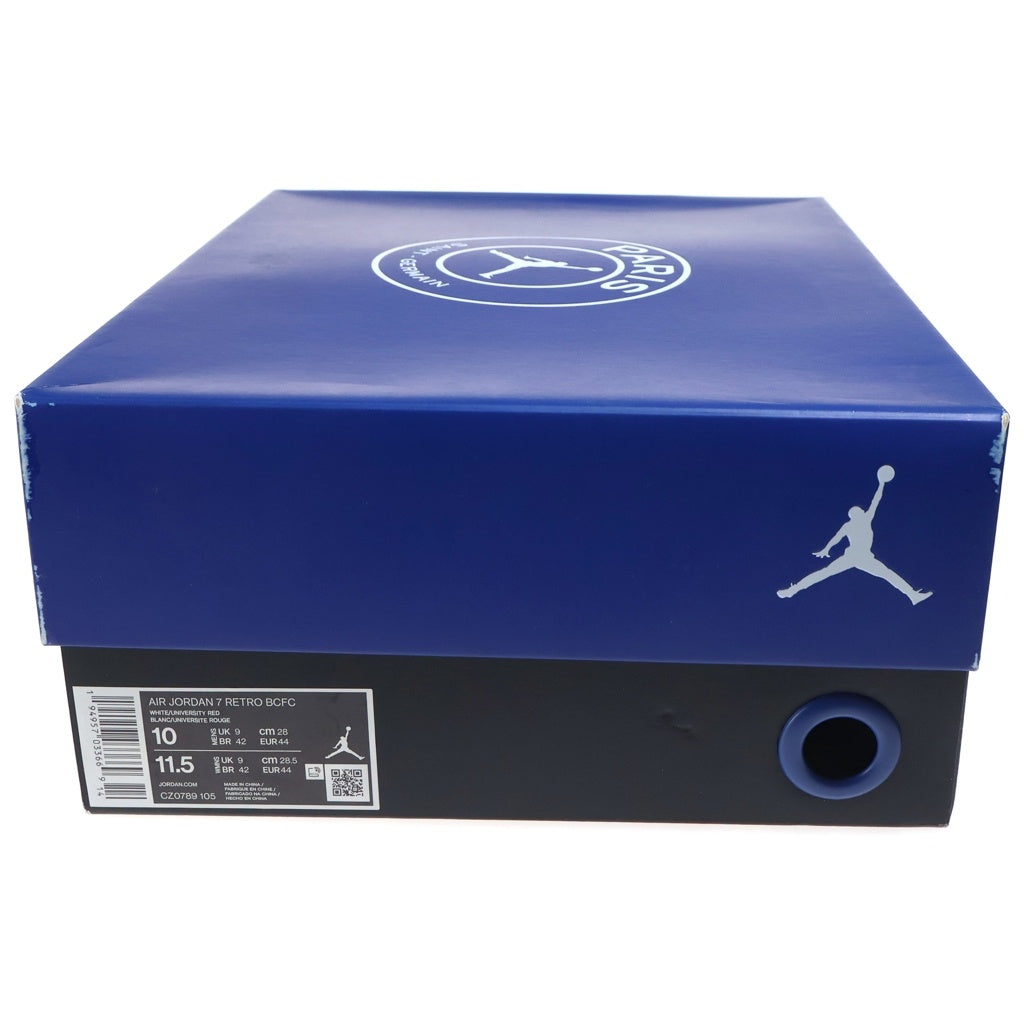 NIKE(ナイキ) AIR JORDAN 7 RETRO PARIS SAINT GERMAIN エア ジョーダン レトロ パリサンジェルマン US10/28cm ホワイト/ネイビー CZ0789-105