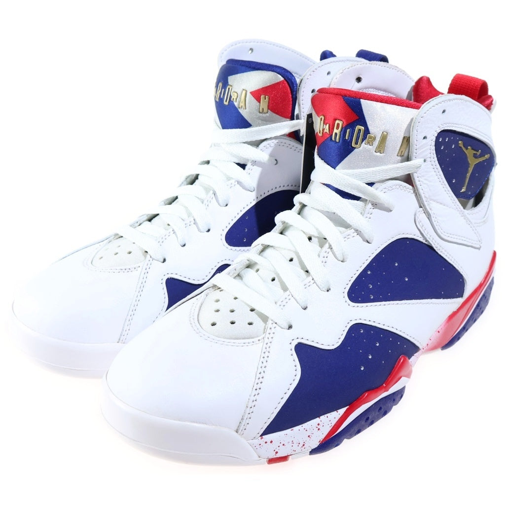 NIKE(ナイキ) 【観賞用 2006年製】 AIR JORDAN 7 RETRO TINKER ALTERNATE エアジョーダン レトロ ティンカー ハイカットスニーカー ホワイト/ブルー US9/27cm 304775-123