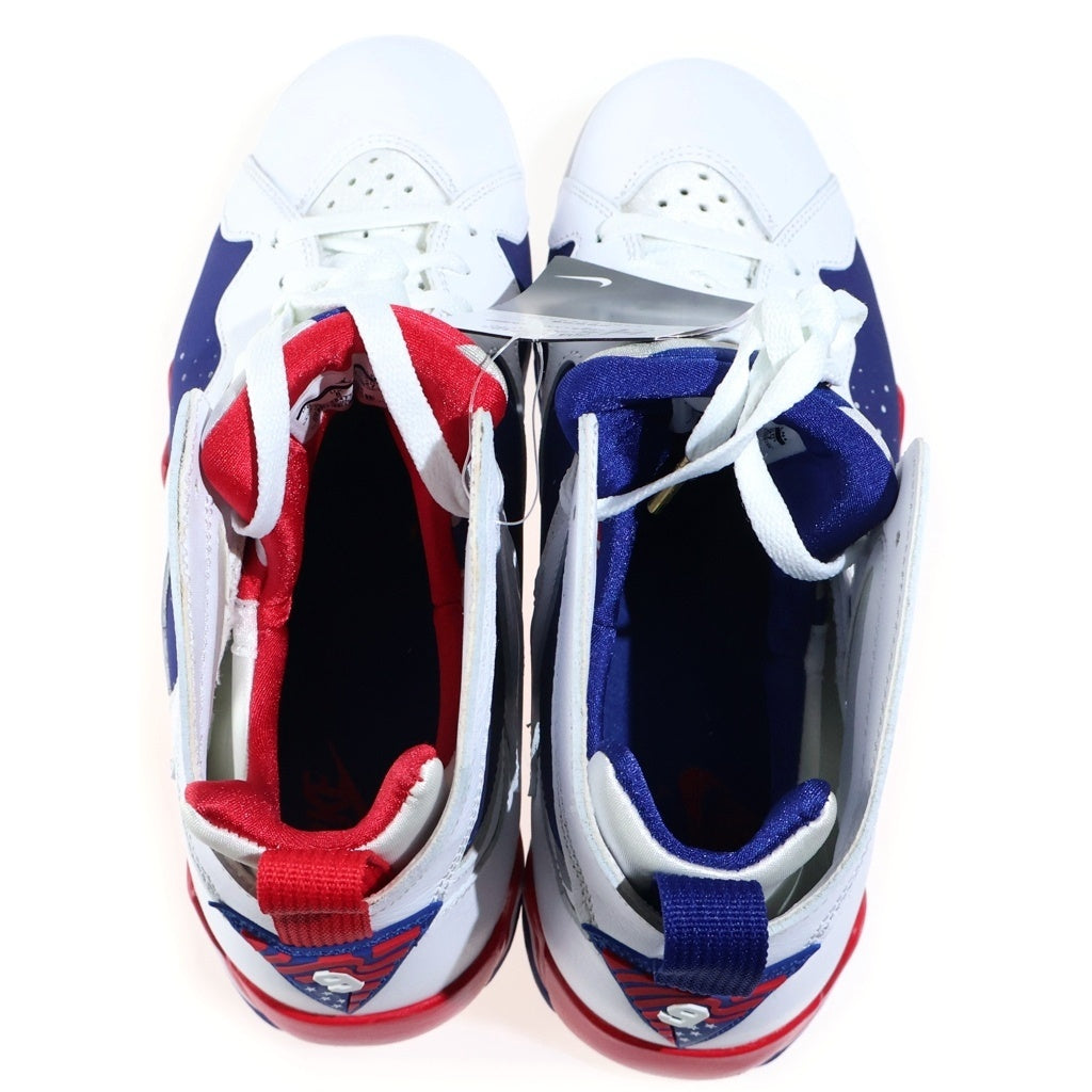 NIKE(ナイキ) 【観賞用 2006年製】 AIR JORDAN 7 RETRO TINKER ALTERNATE エアジョーダン レトロ ティンカー ハイカットスニーカー ホワイト/ブルー US9/27cm 304775-123
