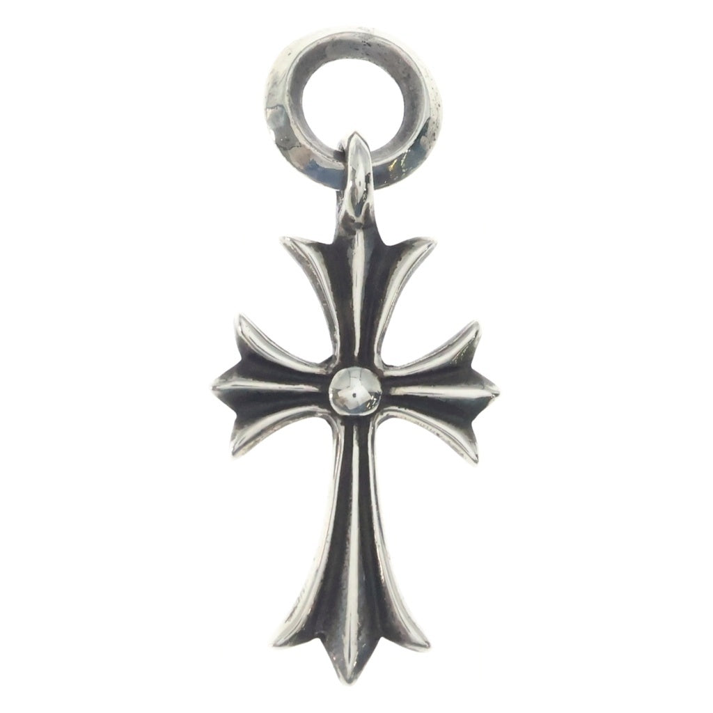 CHROME HEARTS(クロムハーツ) TINY CH CROSS タイニーCHクロス チャーム ネックレストップ シルバー BCA382