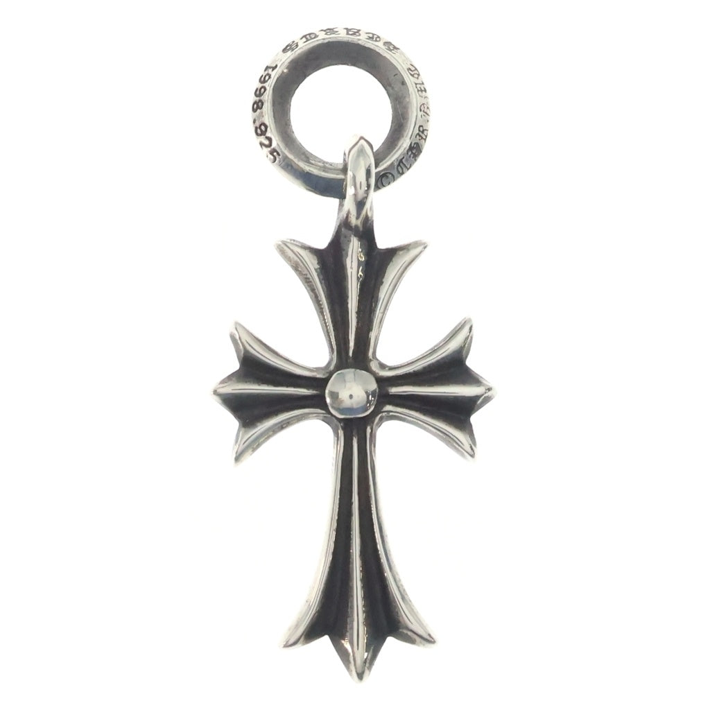 CHROME HEARTS(クロムハーツ) TINY CH CROSS タイニーCHクロス チャーム ネックレストップ シルバー BCA382