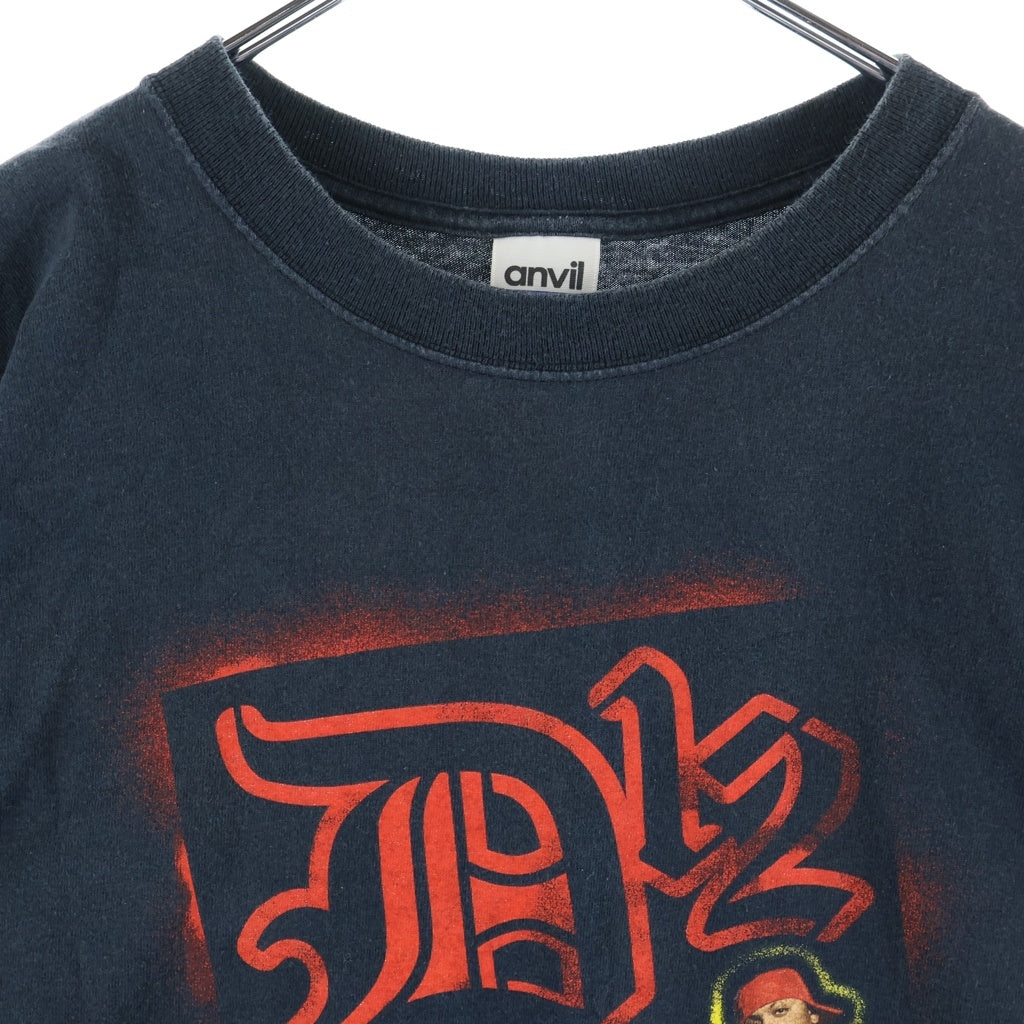 VINTAGE(ヴィンテージ) 00S D12 US TOUR 2004 Hip-Hop Rap Tee Eminem ラッププリント Tシャツ 半袖カットソー ブラック