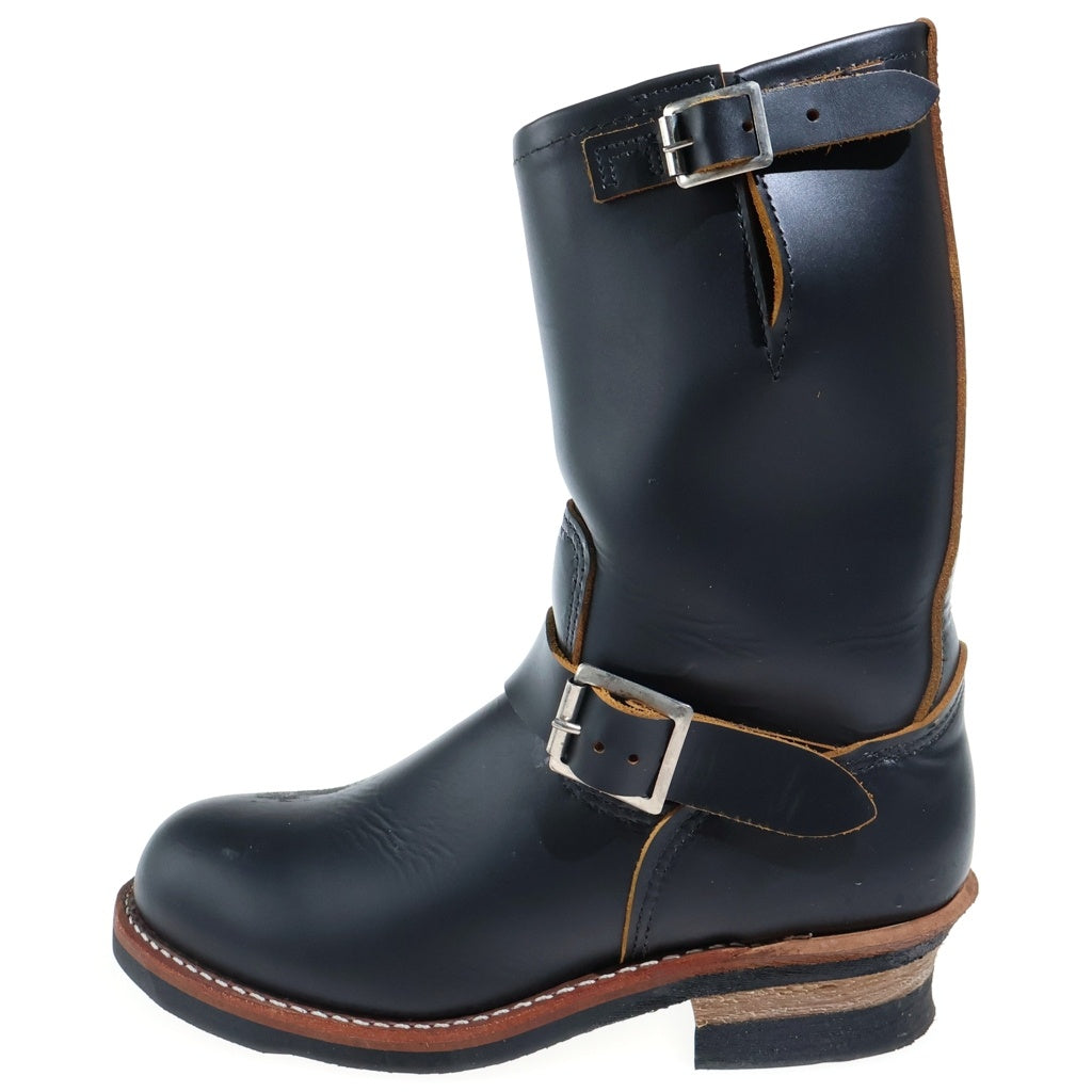 RED WING(レッド ウイング) 11-INCH ENGINEER BOOTS STOVEPIPE USA製 ストーブパイプ 茶芯 11インチ エンジニアブーツ ブラック 2966
