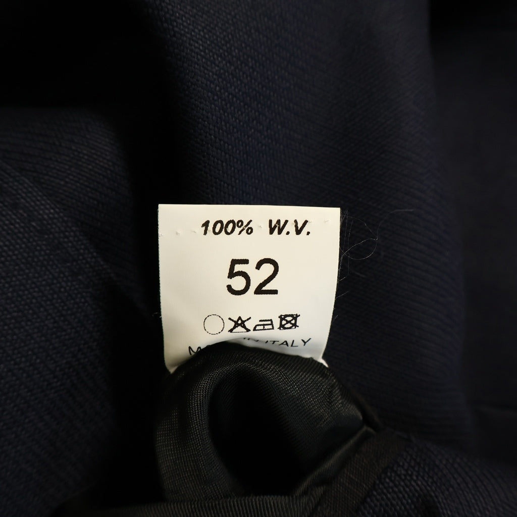 RAF SIMONS(ラフシモンズ) 15SS 2B ウール シングル テーラードジャケット ネイビー 151-504