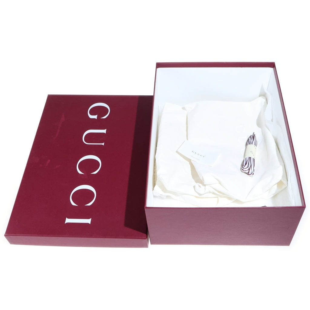 GUCCI(グッチ) GUCCI 2.0 メッシュ ローカットスニーカー バーガンディー/グレー 814040