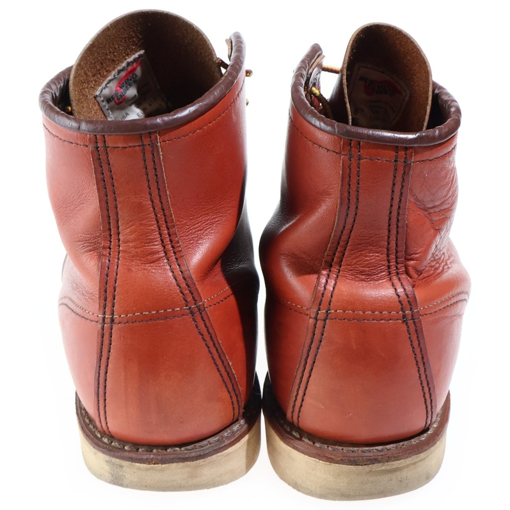 RED WING(レッド ウイング) 6-INCH CLASSIC MOC 6インチ クラシックモック レザーブーツ ブラウン US8/26cm 8875