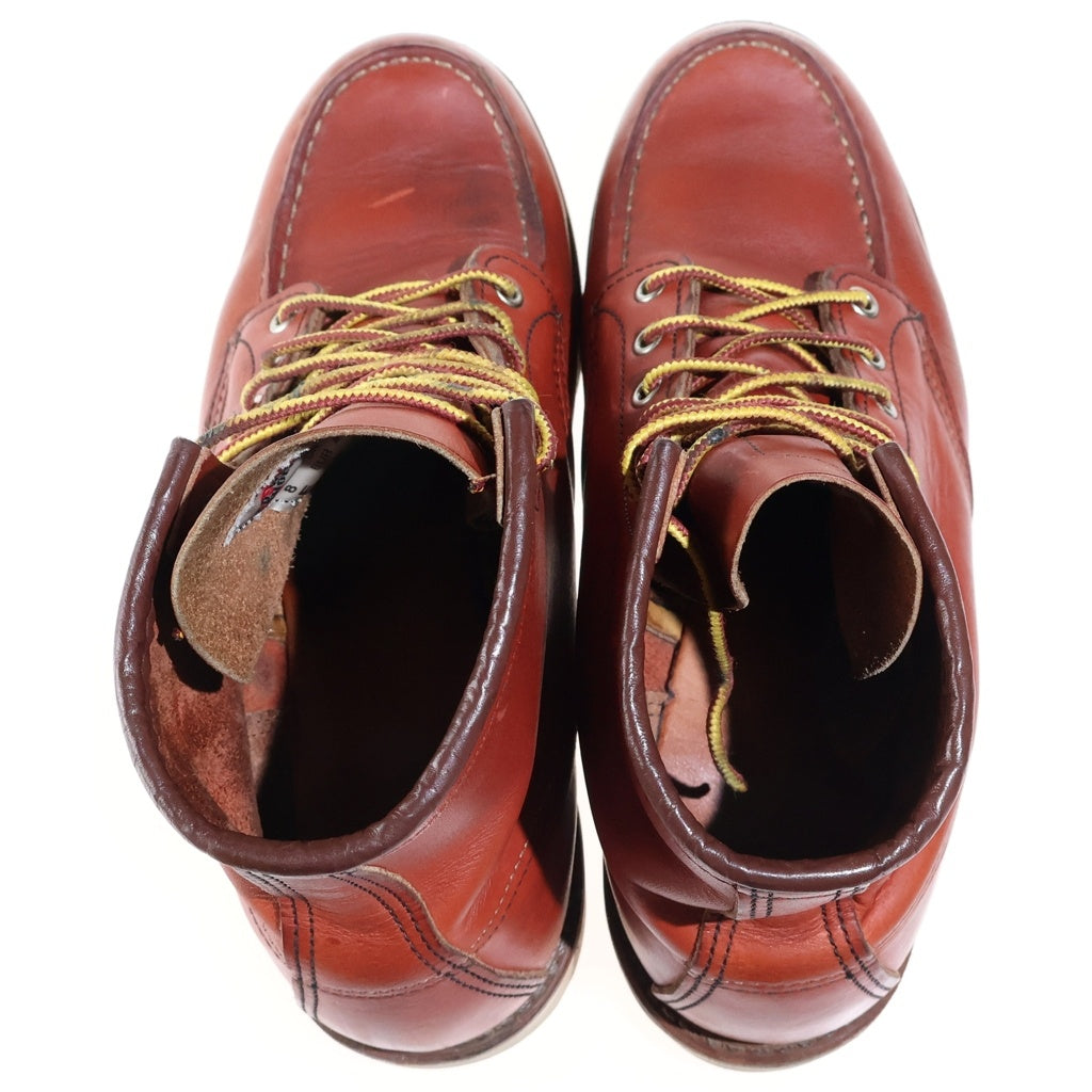 RED WING(レッド ウイング) 6-INCH CLASSIC MOC 6インチ クラシックモック レザーブーツ ブラウン US8/26cm 8875