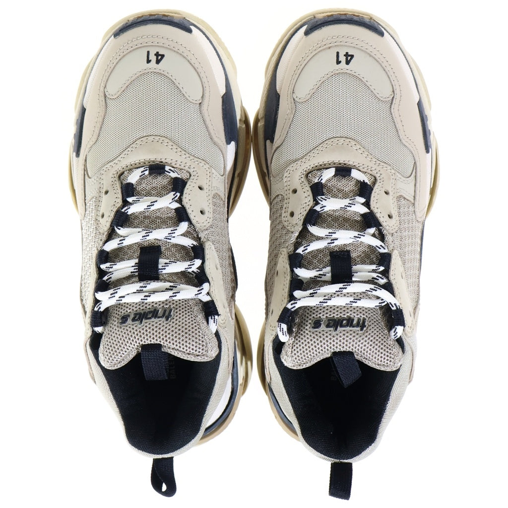 BALENCIAGA(バレンシアガ) TRIPLE S SNEAKER トリプルエス ボリュームソール ローカットスニーカー ベージュ 536737