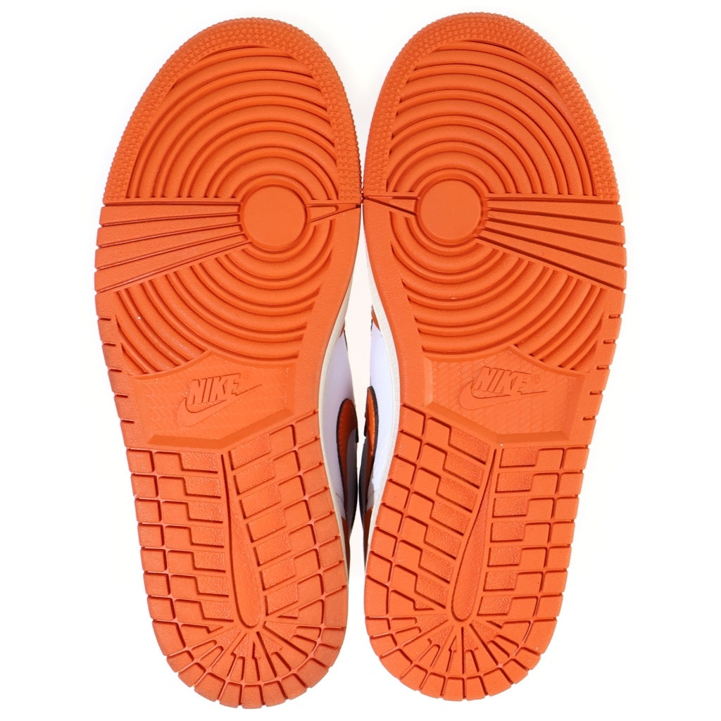 NIKE(ナイキ) WMNS AIR JORDAN 1 HIGH OG STARFISH ウィメンズ エアジョーダン1 スターフィッシュ ハイカットスニーカー レディース ホワイト/オレンジ US8/25cm DO9369-101