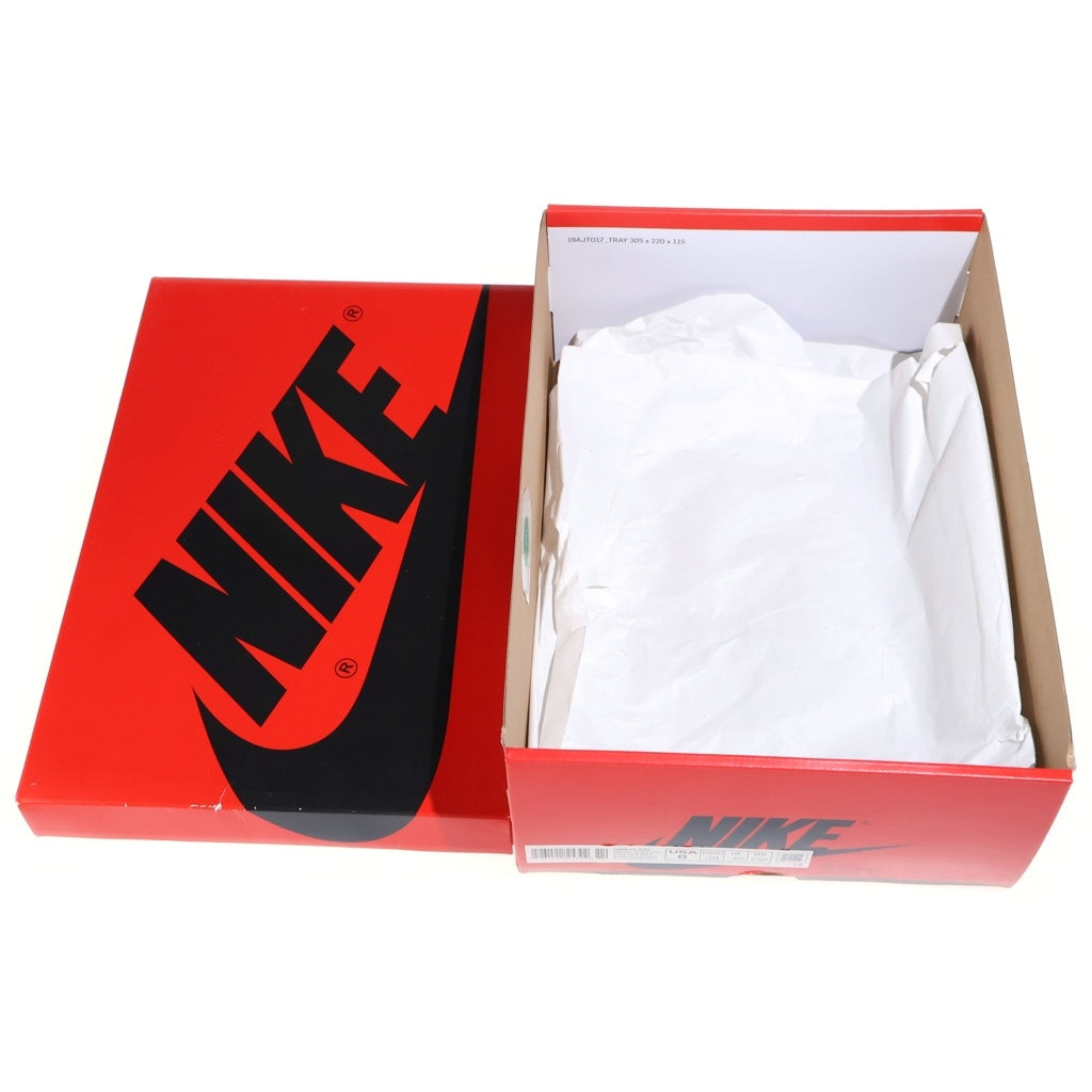 NIKE(ナイキ) WMNS AIR JORDAN1 RETRO HIGH OG ウィメンズ エアジョーダン1 レトロ ハイカットスニーカー グレー/ブラック レディース US8/25cm DZ2523-001