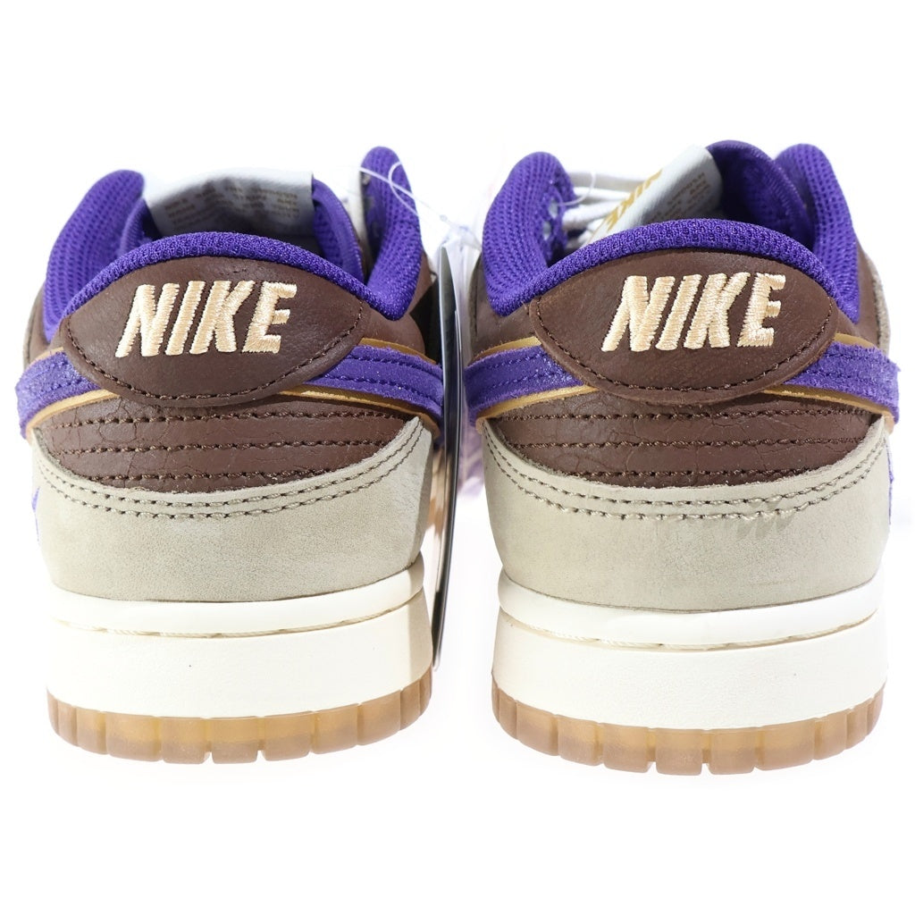 NIKE(ナイキ) DUNK LOW SETSUBUN ダンク 節分 ローカットスニーカー ベージュ/パープル US7/25cm DQ5009-268