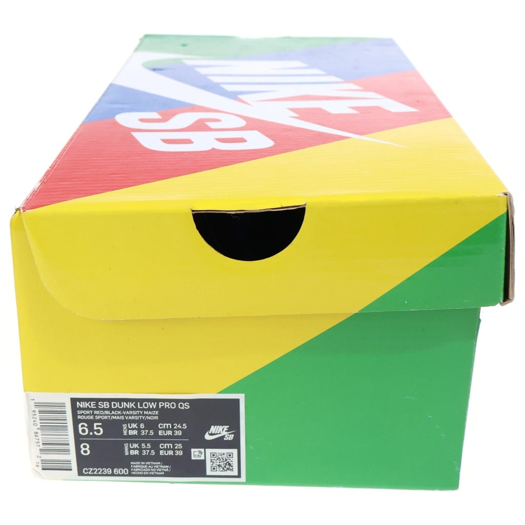 NIKE SB(ナイキエスビー) DUNK LOW WHAT THE PAUL ダンク ワッツザポール ローカットスニーカー レディース マルチカラー US6.5/24.5cm CZ2239-600